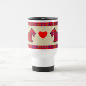 Mug de voyage pour Terrier Écossais Café (Centre)