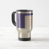 Mug De Voyage Pourpre de fille (Devant gauche)