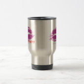 Mug De Voyage Pourpre de plaid (Centre)