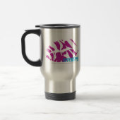 Mug De Voyage Pourpre de zèbre (Gauche)