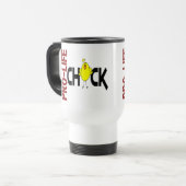 Mug De Voyage Poussin contre l'avortement et l'euthanasie 1 (Devant gauche)