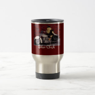 Mug De Voyage Poussin de cycliste
