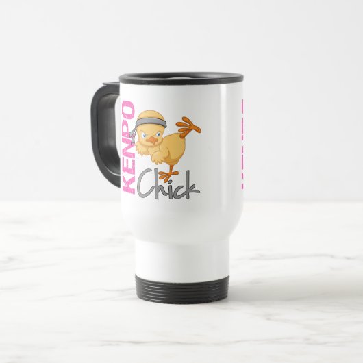 Mug De Voyage Poussin de Kenpo (Devant gauche)