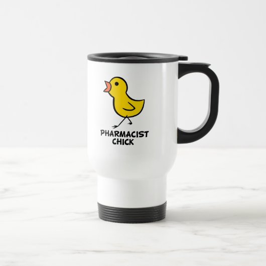 Mug De Voyage Poussin de pharmacien (Droite)