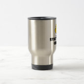 Mug De Voyage Poussin de statistiques (Centre)