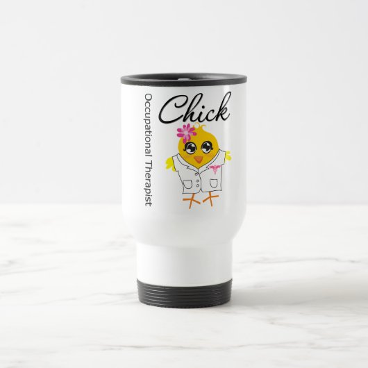 Mug De Voyage Poussin d'ergothérapiste (Centre)