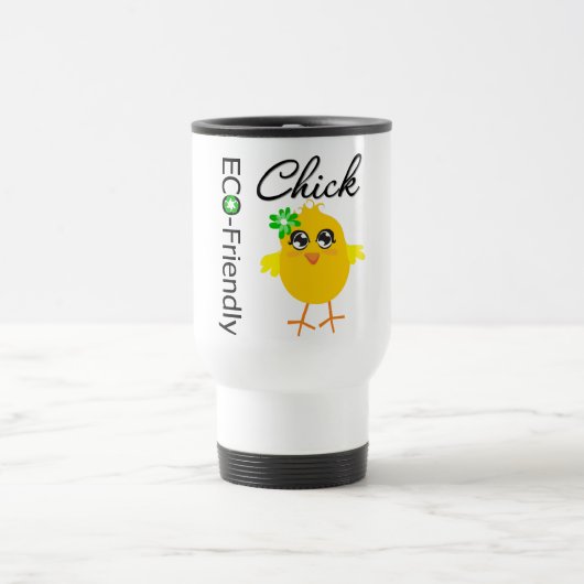 Mug De Voyage Poussin qui respecte l'environnement (Centre)