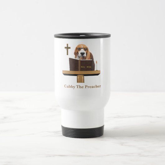 Mug De Voyage Pracher de chien (Centre)