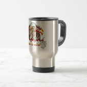 Mug De Voyage Prague, Mère des Villes (Devant droit)