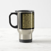 Mug De Voyage Préambule à la constitution (Gauche)