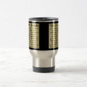 Mug De Voyage Préambule à la constitution (Centre)