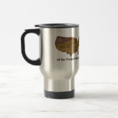 Mug De Voyage Préambule de la Constitution des États-Unis (Gauche)