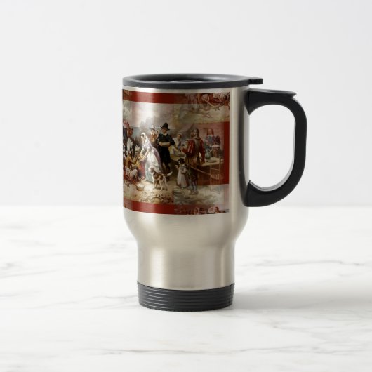 Mug De Voyage première action de grâce (Droit)