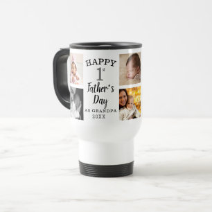 Mug De Voyage Première Fête des pères En Tant Que Collage Pho