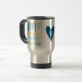 Mug De Voyage Première Fête des pères personnalisée (Devant gauche)