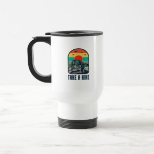 Mug De Voyage Prenez une randonnée - Citation de voyage Wanderlu