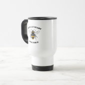 Mug De Voyage Préparons-nous à battre (Devant gauche)