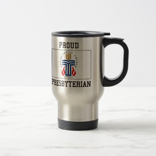 Mug De Voyage Presbytérien fier (Droit)
