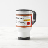 MUG DE VOYAGE PRESCRIPTION CAR/MUG - HUMOUR DE CAFÉ (Devant droit)