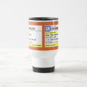 Mug De Voyage Prescription personnalisée Chocolat chaud ou café (Centre)