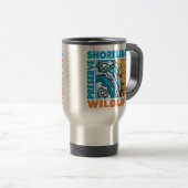 Mug De Voyage Préserver les rivages - Protéger Wildife (Devant droit)