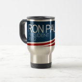 Mug De Voyage Président 2012 de Ron Paul (Devant gauche)