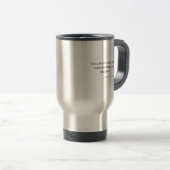 Mug De Voyage Pride and Prejudice Quote III (Devant droit)