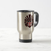 Mug De Voyage Pride guerrière aztèque 02 (Devant droit)