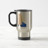 Mug De Voyage prier émoji (Gauche)