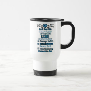 Mug De Voyage Prière du guerrier...Dystonie