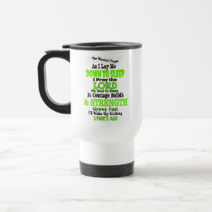 Mug De Voyage Prière du guerrier...Lyme