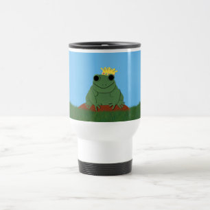 Mug De Voyage Prince de grenouille lunaire avec couronne