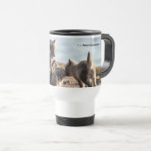 Mug De Voyage Printemps - Renard arctique (Devant droit)