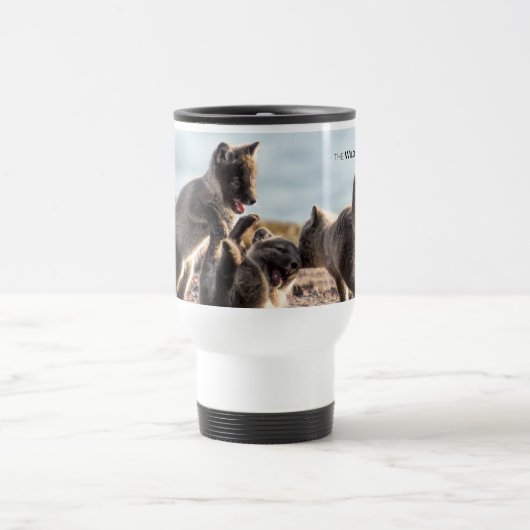 Mug De Voyage Printemps - Renard arctique (Centre)