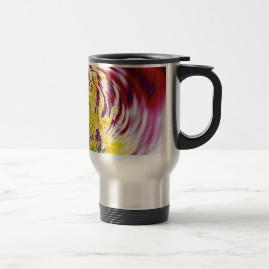 Mug De Voyage Printemps rouge (Droit)