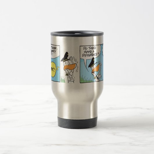 Mug De Voyage Priorité pilote de marais (Centre)