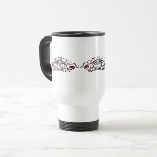 Mug De Voyage Prix de Copenhague (Devant gauche)