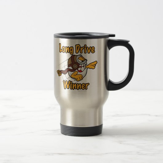 Mug De Voyage Prix de trou de gagnant de coup long pour des (Droit)
