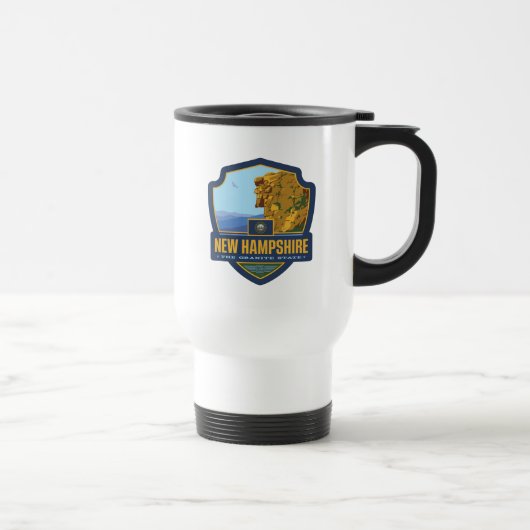 Mug De Voyage Prix d'État | New Hampshire (Droite)