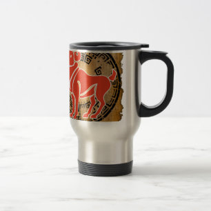MUG DE VOYAGE PRODUITS PERSONNALISABLES DE CADEAUX DE BÉLIER