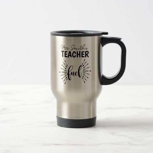 Mug De Voyage professeur carburant appréciation professeur cadea (Droit)