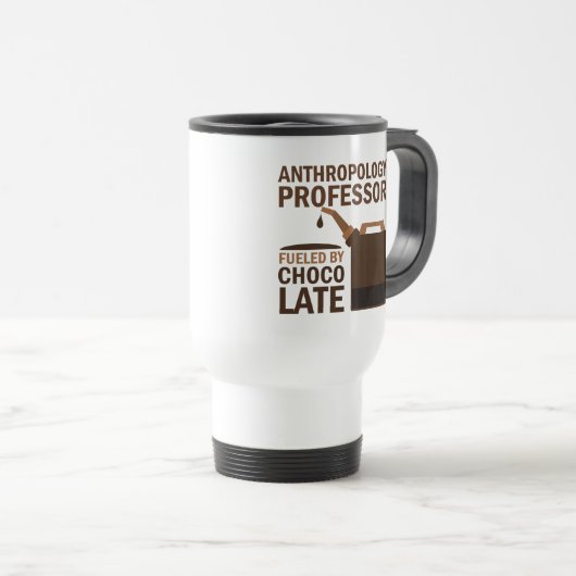 Mug De Voyage Professeur d'anthropologie cadeau (drôle) (Devant droit)