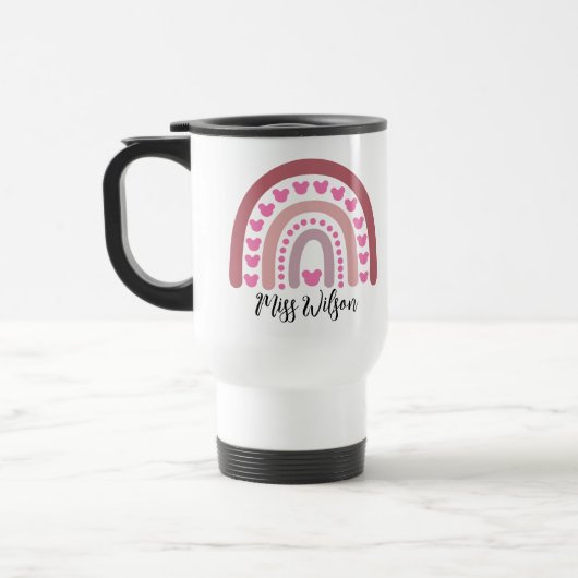 Mug De Voyage Professeur d'aquarelle moderne (Gauche)