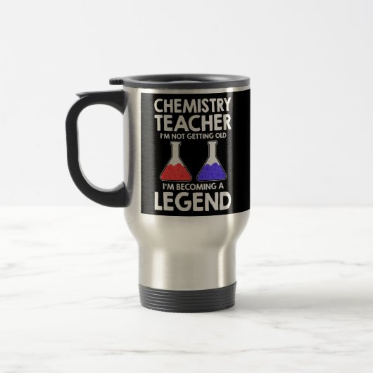 Mug De Voyage Professeur de chimie Je ne suis pas en train de vi (Gauche)