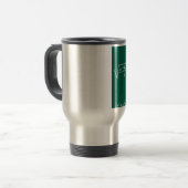 Mug De Voyage professeur de mathématiques algebra geek (Devant gauche)