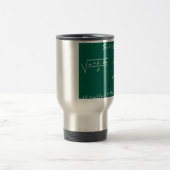Mug De Voyage professeur de mathématiques algebra geek (Centre)