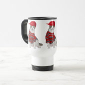 Mug De Voyage Professeur/de nouveau à l'école (Devant gauche)