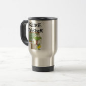 Mug De Voyage Professeur de Sciences de grenouille (Devant gauche)
