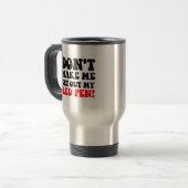 Mug De Voyage Professeur drôle (Devant gauche)