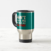Mug De Voyage Professeur drôle (Devant gauche)